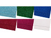 Penová guma Moosgummi s glitrami 20x30 cm