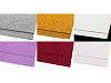 Schaumgummi Moosgummi mit Glitzer 20x30 cm
