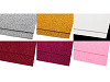Láminas de espuma Moosgummi para manualidades con purpurina 20x30 cm
