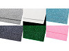 Schaumgummi Moosgummi mit Glitzer 20x30 cm