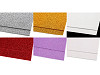 Schaumgummi Moosgummi mit Glitzer 20x30 cm