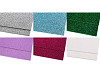 Penová guma Moosgummi s glitrami 20x30 cm