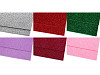 Pěnová guma Moosgummi s glitry 20x30 cm