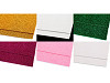 Pěnová guma Moosgummi s glitry 20x30 cm