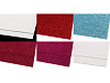 Schaumgummi Moosgummi mit Glitzer 20x30 cm
