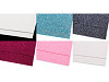 Láminas de espuma Moosgummi para manualidades con purpurina 20x30 cm