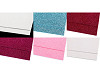 Schaumgummi Moosgummi mit Glitzer 20x30 cm