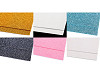Pěnová guma Moosgummi s glitry 20x30 cm