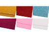 Pěnová guma Moosgummi s glitry 20x30 cm
