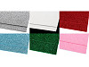 Coli cauciucate cu sclipici Moosgummi, 20x30 cm