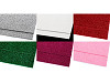 Láminas de espuma Moosgummi para manualidades con purpurina 20x30 cm