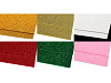 Pěnová guma Moosgummi s glitry 20x30 cm