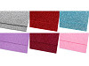Schaumgummi Moosgummi mit Glitzer 20x30 cm