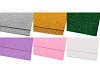 Penová guma Moosgummi s glitrami 20x30 cm
