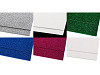 Coli cauciucate cu sclipici Moosgummi, 20x30 cm