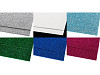 Láminas de espuma Moosgummi para manualidades con purpurina 20x30 cm