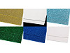 Penová guma Moosgummi s glitrami 20x30 cm