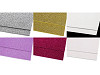 Coli cauciucate cu sclipici Moosgummi, 20x30 cm
