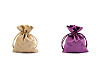 Sacchettino regalo, in raso, dimensioni: 9,5 x 13 cm