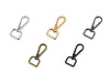 Metal Snap Swivel Hook / Carabiner, fits 15 mm strap