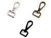 Metal Snap Swivel Hook / Carabiner, 15 mm