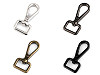 Metal Snap Swivel Hook / Carabiner, 15 mm