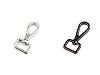 Metal Snap Swivel Hook / Carabiner, 15 mm