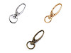 Metal Snap Swivel Hook / Carabiner, fits 9 mm strap
