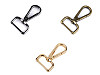 Mousqueton métallique pour sangle de 25 mm