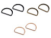 Flat D Ring for Straps width 30 mm