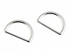 Flat D Ring for Straps width 25 mm