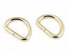 D-Ring Halbring Breite 25 mm für Lederware