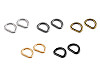 D-Ring Halbring Breite 20 mm für Lederware