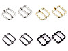 Hebilla cuadrada deslizante ajustable, ancho 20 mm