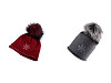 Cappello invernale, da donna, con pon-pon, modello: Capu