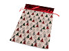 Christmas gift bag 30x40 cm, imitation jute