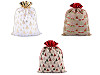 Christmas gift bag 30x40 cm, imitation jute