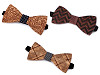 Noeud papillon en bois