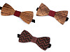 Noeud papillon en bois