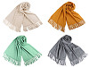 Șal Pashmina / Eșarfă Pashmina cu franjuri