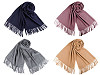 Șal Pashmina / Eșarfă Pashmina cu franjuri