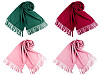 Tuch / Pashmina Schal mit Fransen 65x180 cm