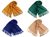 Foulard/Châle type pashmina avec franges, 65 x 180 cm