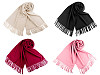 Scarf / Shawl of Pashmina Type with Fringes 65x180 cm