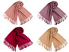 Šátek / šála typu pashmina s třásněmi 65x180 cm