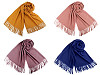 Sciarpa / Scialle tipo Pashmina, con frange, dimensioni: 65 x 180 cm