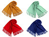 Šátek / šála typu pashmina s třásněmi 65x180 cm