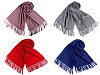 Szal / chusta typu pashmina z frędzlami 70x180 cm