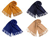 Foulard/Châle type pashmina avec franges, 70 x 180 cm