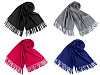 Szal / chusta typu pashmina z frędzlami 70x180 cm